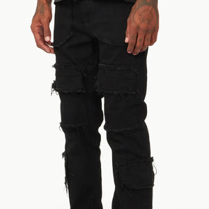 Pantalones Vaqueros para Hombre, Corte Regular, 100% Algodón, Servicio OEM, Diseño Personalizado, Calidad Premium, Venta Especial, Pantalones Vaqueros Ligeros - Product Image 6