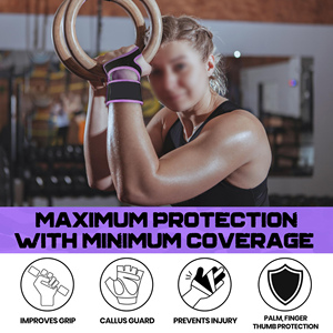 Great Gym Fitness Workout <b>Gloves</b> For Men And Women Hand Support Sports Cross <b>Training</b> Built-in Wrist Wraps For <b>Weight</b> Lifting - Product Image 5