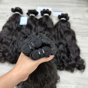 Extensiones de cabello humano virgen vietnamita sin procesar, 100% cabello vietnamita en paquetes, cabello humano real. - Product Image 4