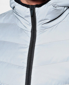 Wholesale 100% Polyester Winter <b>Jacket</b> for Men Custom Logo Zip-Up Hood Puffer with Warm <b>Thick</b> Windproof Feature OEM Outdoor Hat - Product Image 5