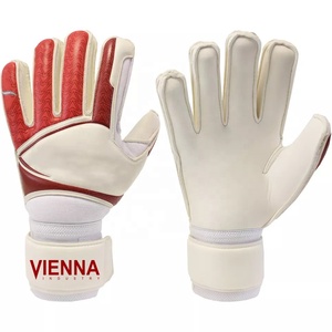 Gants de gardien de but en latex allemand de qualité supérieure, antidérapants, avec sangle de poignet réglable, design respirant, couleurs et tailles personnalisables - Product Image 5