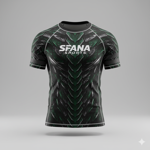 Rashguard Unisexe Personnalisé MMA BJJ Compression UPF50 Respirant pour Entraînement et Performance Sportive - Product Image 3