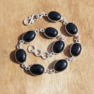 Pulsera Ecológica de Latón con Piedras Preciosas Naturales para Terapia de Chakras, Reiki y Mindfulness, Disponible para Exportación desde India - Product Image 5