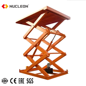 Vật liệu xử lý thiết bị làm việc nền tảng 4M 8M 14m 20m Điện thủy lực Scissor Lift bảng để bán - Product Image 3