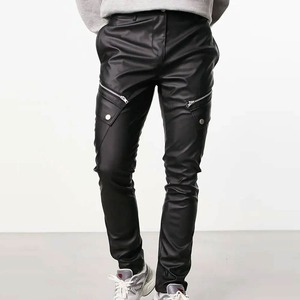 Genuine <b>Leather</b> Quilted Biker Style <b>Men's</b> <b>Leather</b> <b>Pants</b> Stylish Look 2026 Trendy <b>Men's</b> <b>Leather</b> <b>Pants</b> - Product Image 3