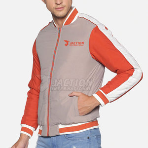 Servicio OEM, Diseño con Logotipo Propio, Chaqueta Bomber para Hombre, Chaqueta Bomber de Alta Calidad y Moda para Hombre - Product Image 3