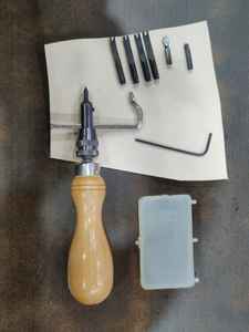 Juego de Herramientas para Trabajar el Cuero Breeze Tools 7 en 1, de Alta Precisión, 300g de Peso, 1 Año de Garantía, Múltiples Herramientas en Una Sola - Product Image 5