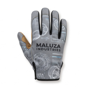 Guantes de Mecánico de Protección MALUZA INDUSTRIES al por Mayor, Alta Destreza, Palma Acolchada, Antideslizantes, Resistentes a Impactos, de Poliéster - Product Image 1