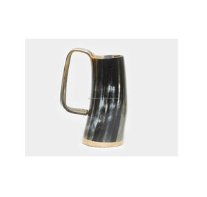 Royal Wedding Theme Beer Viking Horn <b>Mug</b> African Cow Horn <b>Mug</b> for Beer Drinking Indoor Decor Unique Material Design Drinking <b>Mug</b> - Product Image 1