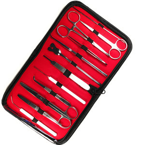 WORLD PRECISION SURGICAL - Juego de Instrumentos de Disección Manual de Acero Inoxidable de 22 Piezas, Mango de Bisturí para Estudiantes de Medicina # 3 - Product Image 1