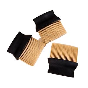 Brosse de nettoyage en nylon pour la coupe des cheveux, écologique, non jetable, noire, douce, confortable, pour usage en salon - Product Image 2