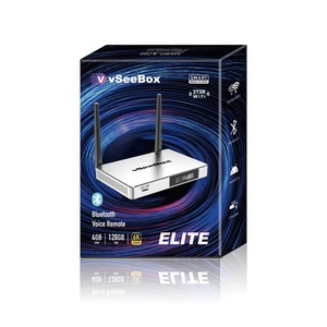 2025 VSeeBox Elite avec commande vocale Brand New Sealed Android 10 Livraison gratuite aux États-Unis Sans frais annuels Prend en charge la résolution 6K - Product Image 1