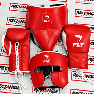 Set de Boxeo para Sparring Fly con Cierre Ajustable, Guantes de Entrenamiento Fly de Secado Rápido, Protector de Cabeza y Protector Inguinal, Set Profesional para Entrenamiento de Boxeo - Product Image 5