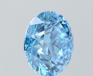 Diamante Redondo Brillante Cultivado en Laboratorio, 1.10 Quilates, Azul Intenso, Claridad SI1, Corte Excelente, Certificado IGI, Joyería de Diamantes CVD - Product Image 2
