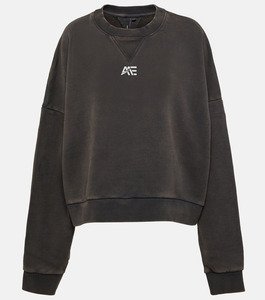 Sweat-shirt à col rond oversize délavé pour femme, en molleton épais vintage, fabricant de vêtements OEM, sweats à capuche pour femme - Product Image 1