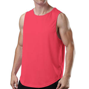 Nouvel Arrivage Débardeur de Sport Sans Manches pour Homme - Séchage Rapide, Respirant, 100% Coton, Tissu Tricoté Anti-Boulochage sur le Devant - Product Image 2