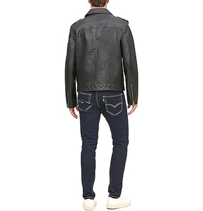 Vestes en cuir pour hommes de bonne qualité, prix de gros, en cuir véritable, fabriquées pour la vente en ligne - Product Image 2