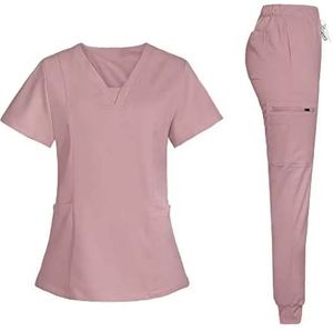 2026 New Unisex Hospital Uniforms Nursing Uniform Sets Quick-drying <b>Scrubs</b> Sets Two-piece Set Top & Pants for Nurse Fashion OEM - Product Image 1