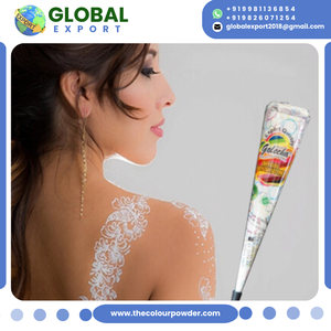 Conos y Tubos de Henna Blanca de Calidad Premium para Contornos y Realces, Boquilla de Henna de Precisión, Empaque en Caja, Uso para Maquillaje y Diseños Temporales - Product Image 4