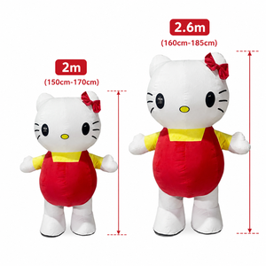 Disfraz <span class=keywords><strong>Inflable</strong></span> de Gato Beige, Traje de Animal de Dibujos Animados para Caminar, para el Día del Niño, Carnaval y Promoción en Centros Comerciales - Product Image 3
