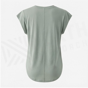 Ensemble de yoga 2 pièces North Approach, fermeture éclair intégrale sur le devant, noir uni, tissu respirant, vêtements de sport pour femmes - Product Image 2