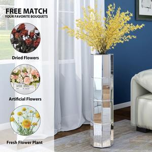 Jarrón Artístico de Metal para Mesa, para Flores Decorativas, Decoración Elegante para Interiores, para Sala de Estar y Oficina - Product Image 4