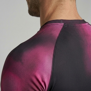 Custom Compression Fitness Shirt Men Half Sleeve Gym Training Running Athletic Performance Sportswear - Product Image 4