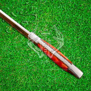 Handmade Professional Kitchen Chef Knife with D2 Steel Blade and Resin Handle Leather Sheath Customized Hunting Camping Gift - Product Image 5