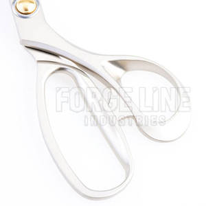 Tijeras de acero inoxidable profesionales para cortar tela, costura, confección de vestidos y manualidades. - Product Image 3