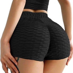 Shorts Deportivos de Secado Rápido para Mujer, Cintura Alta, Ajuste Delgado, Tela Elástica, para Gimnasio, Entrenamiento, Running, Estilo Personalizado - Product Image 1