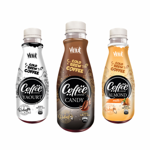 Arabica Robusta ชงกาแฟเย็น270มล. vinut 24ขวดขวดแบบกล่องนมปลอดจีเอ็มโอฉลากส่วนตัว OEM ตัวอย่างฟรี - Product Image 1