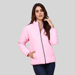 Chaqueta Bomber de Lana Estampada para Chicas, Diseño Moderno, con Capucha, Forro de Lana de Secado Rápido, Chaqueta de Invierno - Product Image 3