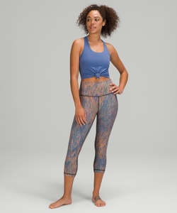 Leggings de yoga pour femme taille haute, longueur intégrale, unis, décontractés, séchage rapide, imprimés par transfert thermique, en Spandex et Nylon texturés, extensibles dans les quatre sens - Product Image 1
