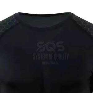 Camiseta Deportiva Rash Guard de Manga Larga, Ligera y Transpirable, Ideal para Entrenamiento en el Gimnasio y Ejercicio Diario - Product Image 4