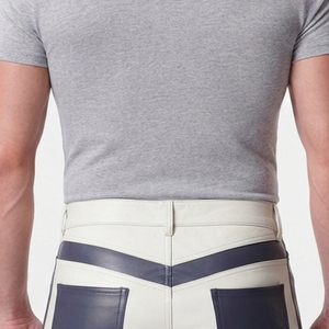 Custom <b>Men</b> Premium <b>Leather</b> <b>Pants</b> <b>Men's</b> <b>Leather</b> Fashion <b>Pants</b> Slim Fit <b>Men</b> Top Quality PU <b>Leather</b> Trousers - Product Image 4