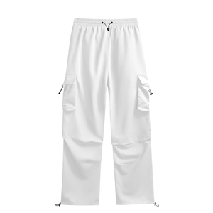 Oversized Casual Solid Lightweight Mid Waist Trouser Pent <b>Men</b> Autumn Breathable Sport Beach Gym Basketball - Product Image 6
