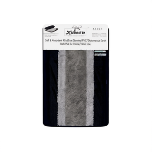 Tapis de bain doux et absorbant 40x60cm en polyester/PVC/terre de diatomée pour usage domestique/hôtelier - Product Image 2