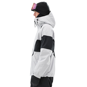 <b>men</b> ski snowboard <b>jacket</b> waterproof <b>warm</b> insulated windproof breathable winter outdoor coat adjustable hood padded lining - Product Image 4