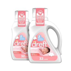 Dreft Baby Laundry <b>Detergent</b> 170 Ounce Ultra Concentrated for Gentle Wash and Long Lasting Fresh Scent - Product Image 2
