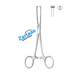 Pinces à tissus intestinaux Allis en acier inoxydable de haute qualité, 5x6 dents, 19 cm – Fabricant et exportateur d'instruments chirurgicaux - Product Image 5