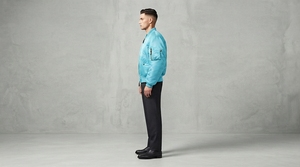 Blouson Bomber Homme Personnalisé, Style Grec, Produits de Sororité, Poches Utilitaires, Fermeture Éclair Intégrale, Vêtement d'Extérieur Décontracté - Product Image 3