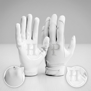 Custom American Football Receiver <b>Gloves</b> Sticky <b>Grip</b> Silicone Palm OEM Private Label <b>Gloves</b> Youth Adult Football Receiver <b>Gloves</b> - Product Image 1