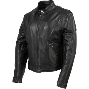 Chaqueta de Motociclista Clásica de Cuero Premium para Mujer, Estilo MC, SAMROZ SPORTS - Product Image 3