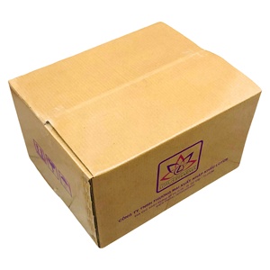 OEM Glossy Corrugated Board Lamination <b>Folder</b> <b>Box</b> Rectangle Packaging for Food Agriculture Use with Recycled Materials - Product Image 2