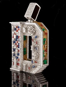 Judaism Themed 925 <b>Silver</b> <b>Pendant</b> With Moissanite Inlay Religious Charms For Ceremonies Design <b>Pendant</b> <b>Initial</b> Letter <b>Pendant</b> - Product Image 5