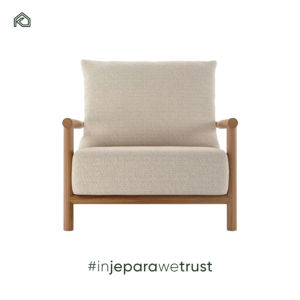 Canapés et chaises longues en teck pour l'extérieur, modernes, avec coussins, pour appartements et hôtels - Sunny - Product Image 3