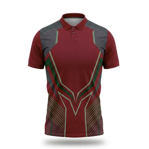 เสื้อโปโลผ้าฝ้ายยูนิเซ็กซ์ แขนสั้น คอปกคลาสสิก สกรีนโลโก้ได้ เสื้อยืดโปโลผ้าฝ้ายยูนิเซ็กซ์ แขนสั้น ขายส่ง - Product Image 5