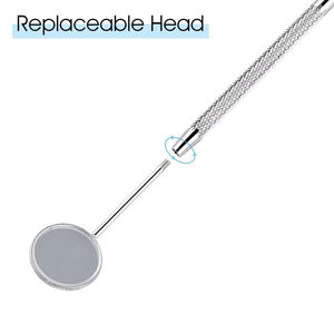 Espejo Bucal Dental de Acero para Uso en Hospitales y Clínicas, con Mango para Tratamiento Dental - Product Image 3