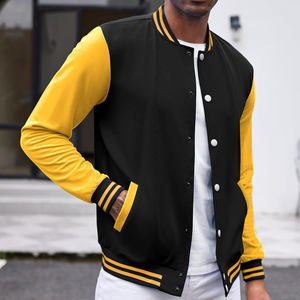 Chaqueta Varsity de Lana 100% Genuina, Personalizada OEM, con Bordado Chenille y Parches de Letras, Suave y Elegante - Product Image 2