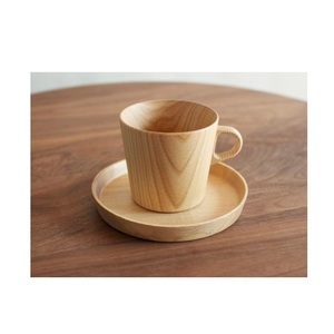 Tasses en bois artisanales de qualité supérieure, vaisselle rustique naturelle pour café, thé, lait, boissons chaudes, usage domestique et gastronomique - Product Image 3